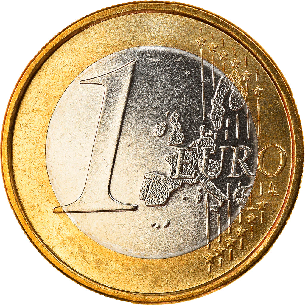 GERMANY - FEDERAL REPUBLIC, Euro, 2004, Karlsruhe, MS(65-70), Bi-Metallic