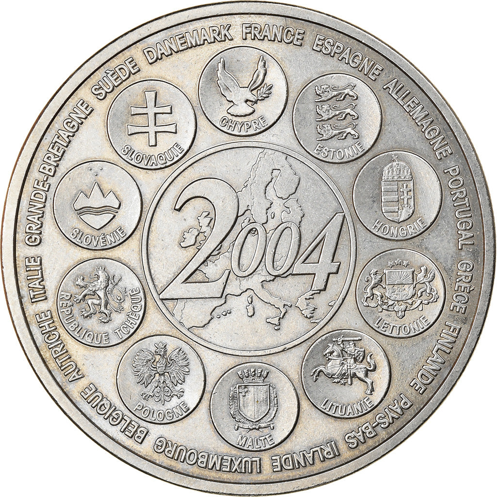 França, Medal, L'Europe des XXV, Essai, Politics, 2004, MDP, MS(63)