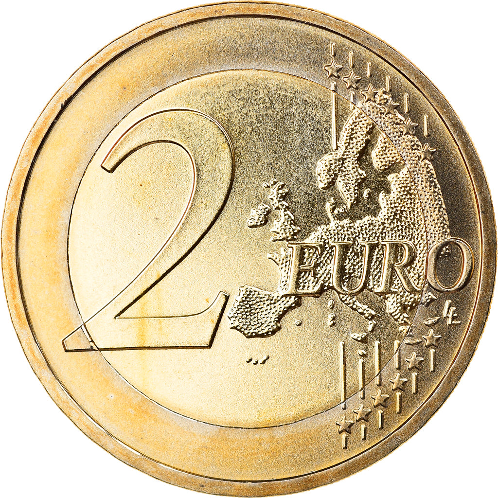 Niemcy - RFN, 2 Euro, 2008, Munich, MS(65-70), Bimetaliczny, KM:261