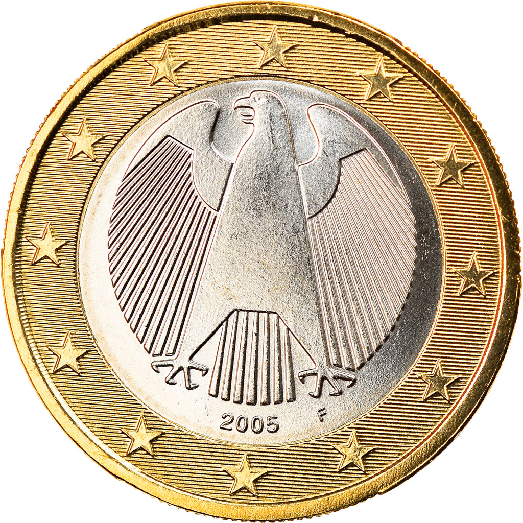 ALEMANHA - REPÚBLICA FEDERAL, Euro, 2005, Stuttgart, MS(65-70), Bimetálico
