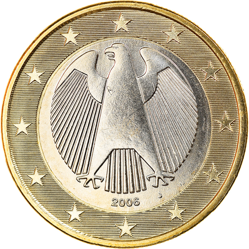 GERMANIA - REPUBBLICA FEDERALE, Euro, 2006, Hambourg, FDC, Bi-metallico, KM:213