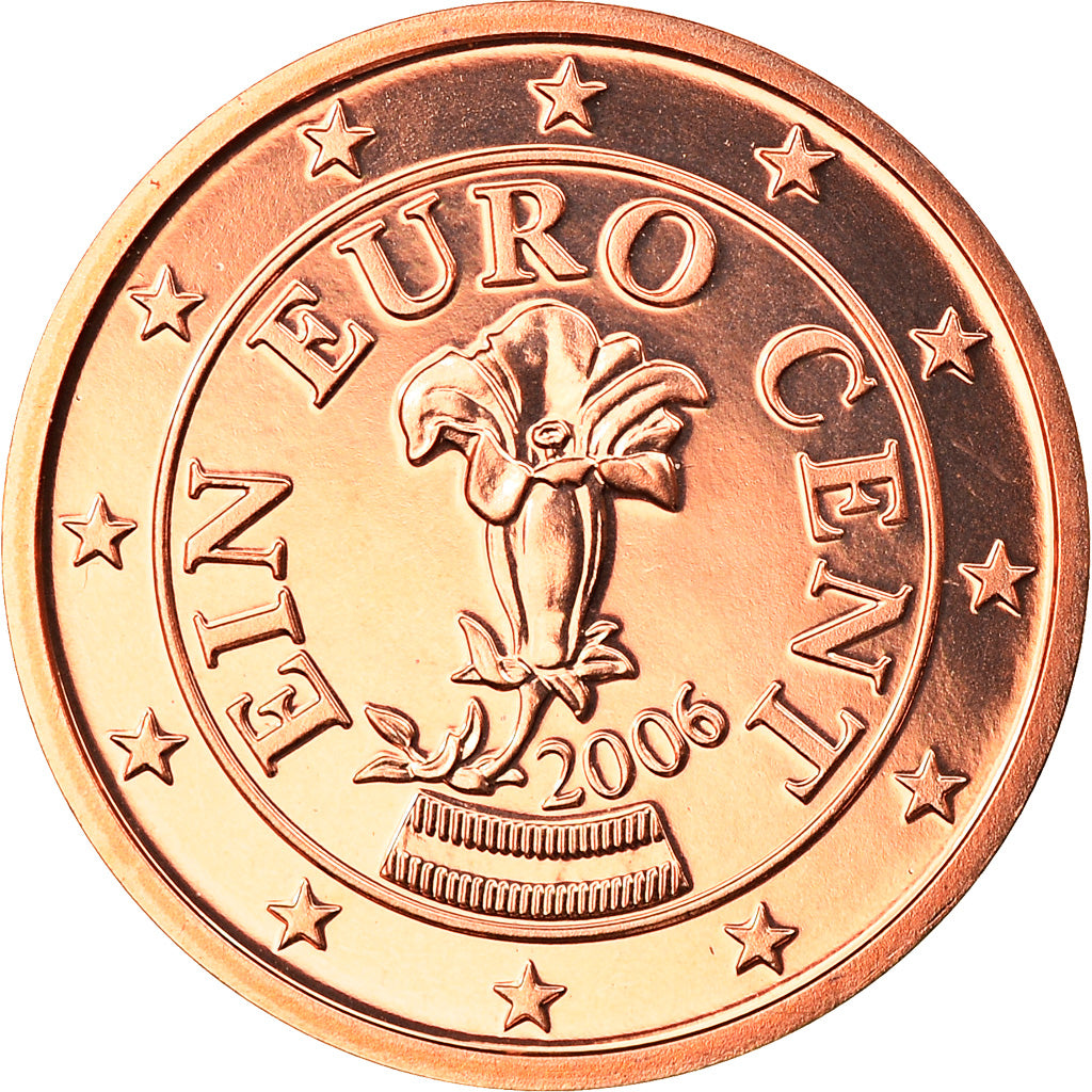 Autriche, Euro Cent, 2006, Vienna, FDC, Copper Plated Steel, KM:3082