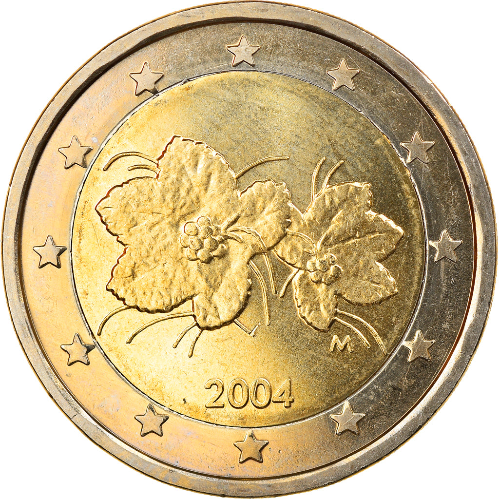 Finnland, 2 Euro, 2004, Vantaa, STGL, Bi-Metallic, KM:105