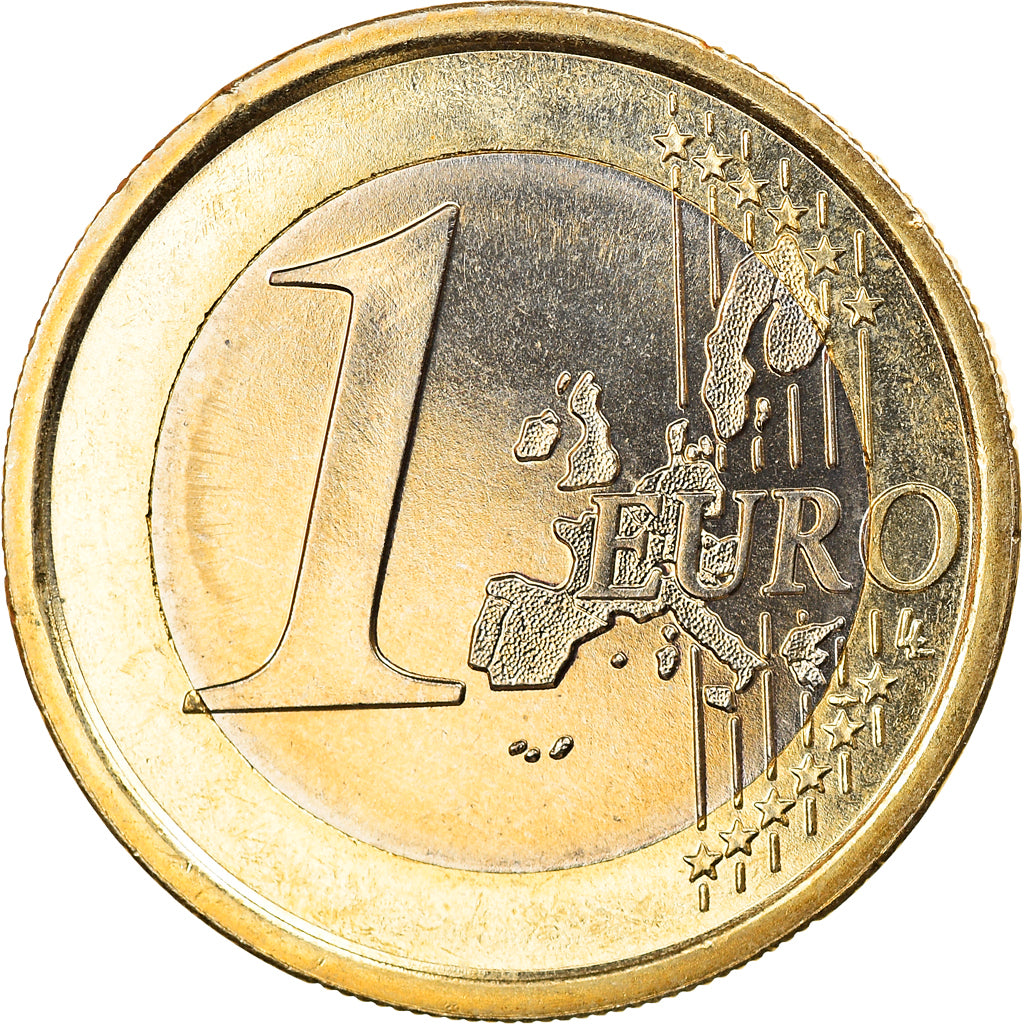 Italy, Euro, 2003, Rome, MS(65-70), Bi-Metallic, KM:216