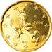 Italy, 20 Euro Cent, 2004, Rome, MS(65-70), Brass, KM:214