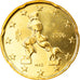 Italy, 20 Euro Cent, 2006, Rome, MS(65-70), Brass, KM:214