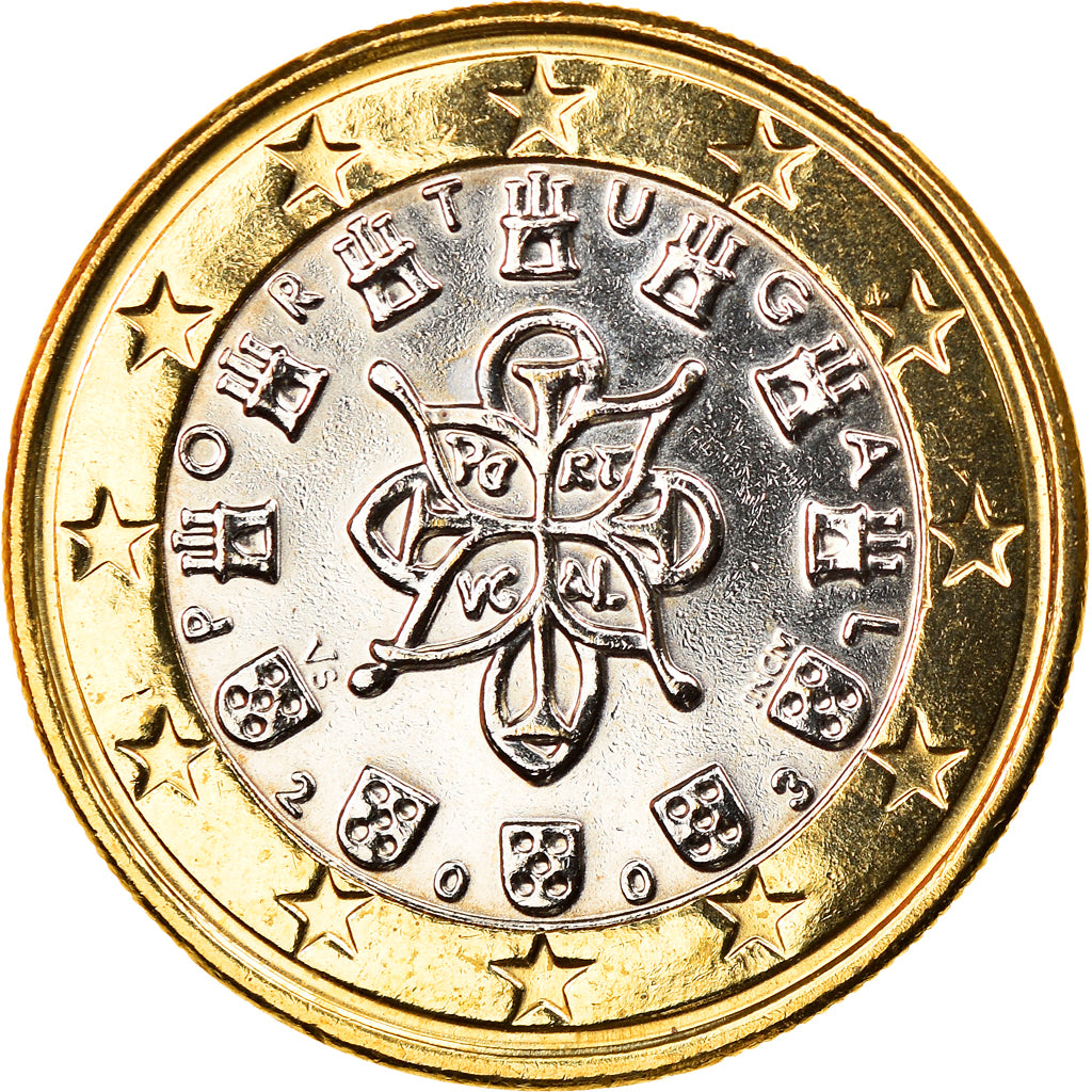 Portogallo, Euro, 2003, Lisbon, FDC, Bi-metallico, KM:746