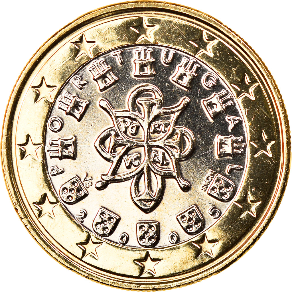 Portugal, Euro, 2005, Lisbonne, FDC, Bi-Metallic, KM:746