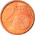 Espanha, 2 Euro Cent, 1999, Madrid, MS(63), Aço Cromado a Cobre, KM:1041