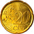Spain, 20 Euro Cent, 1999, Madrid, MS(63), Brass, KM:1044