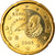 Hiszpania, 20 Euro Cent, 2005, Madrid, MS(65-70), Mosiądz, KM:1044