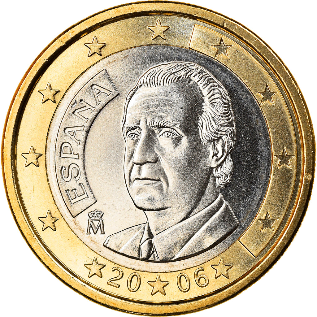 Spanien, Euro, 2006, Madrid, STGL, Bi-Metallic, KM:1046