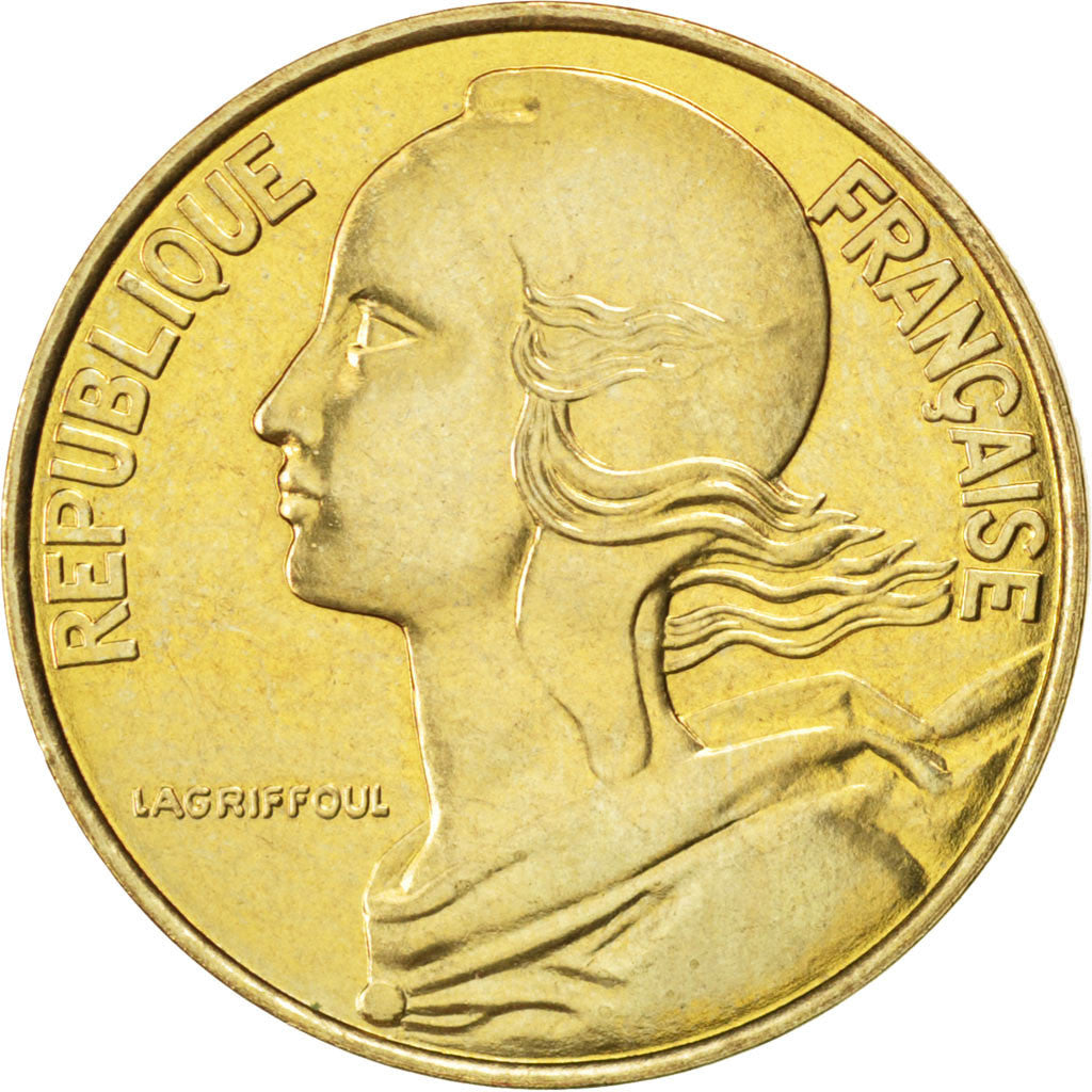 Coin, France, Marianne, 20 Centimes, 1997, MS(63), Aluminum-Bronze, KM:930