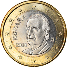 Spanien, Euro, 2010, Madrid, STGL, Bi-Metallic, KM:1150