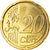 Pays-Bas, 20 Euro Cent, 2010, Utrecht, FDC, Laiton, KM:269