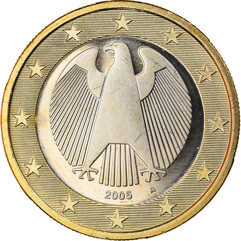 ALEMANIA - REPÚBLICA FEDERAL, Euro, 2005, Berlin, FDC, Bimetálico, KM:213