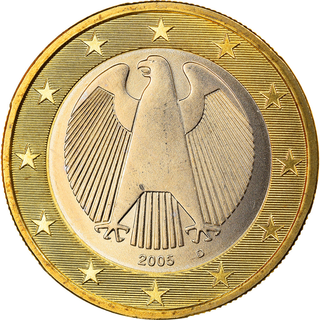 GERMANIA - REPUBBLICA FEDERALE, Euro, 2005, Munich, FDC, Bi-metallico, KM:213