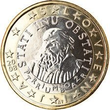 Slovenia, Euro, 2008, FDC, Bi-metallico, KM:74