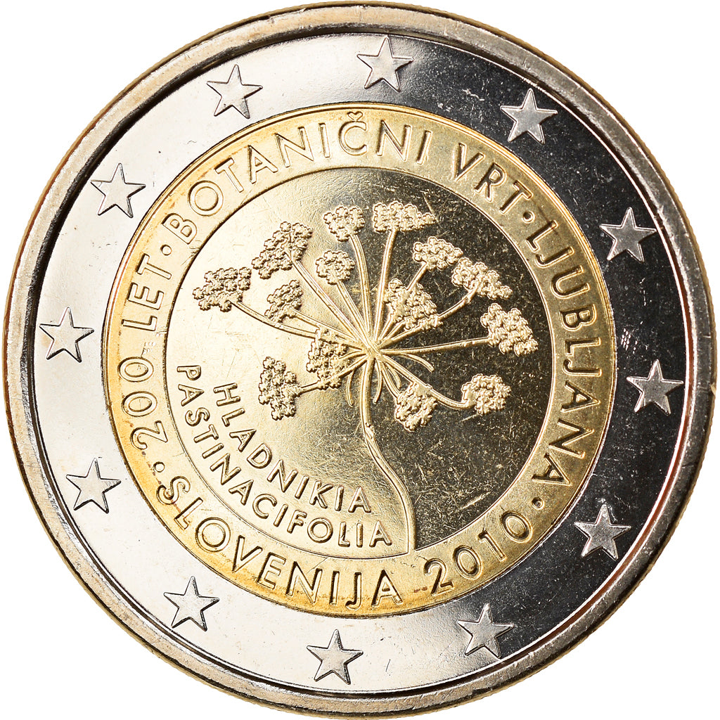 Slovénie, 2 Euro, 2010, Special Unc., FDC, Bi-Metallic, KM:94