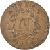 France, Napoleon I, 5 Centimes, Obsidionale, 1814, Antwerp, Bronze, EF(40-45)