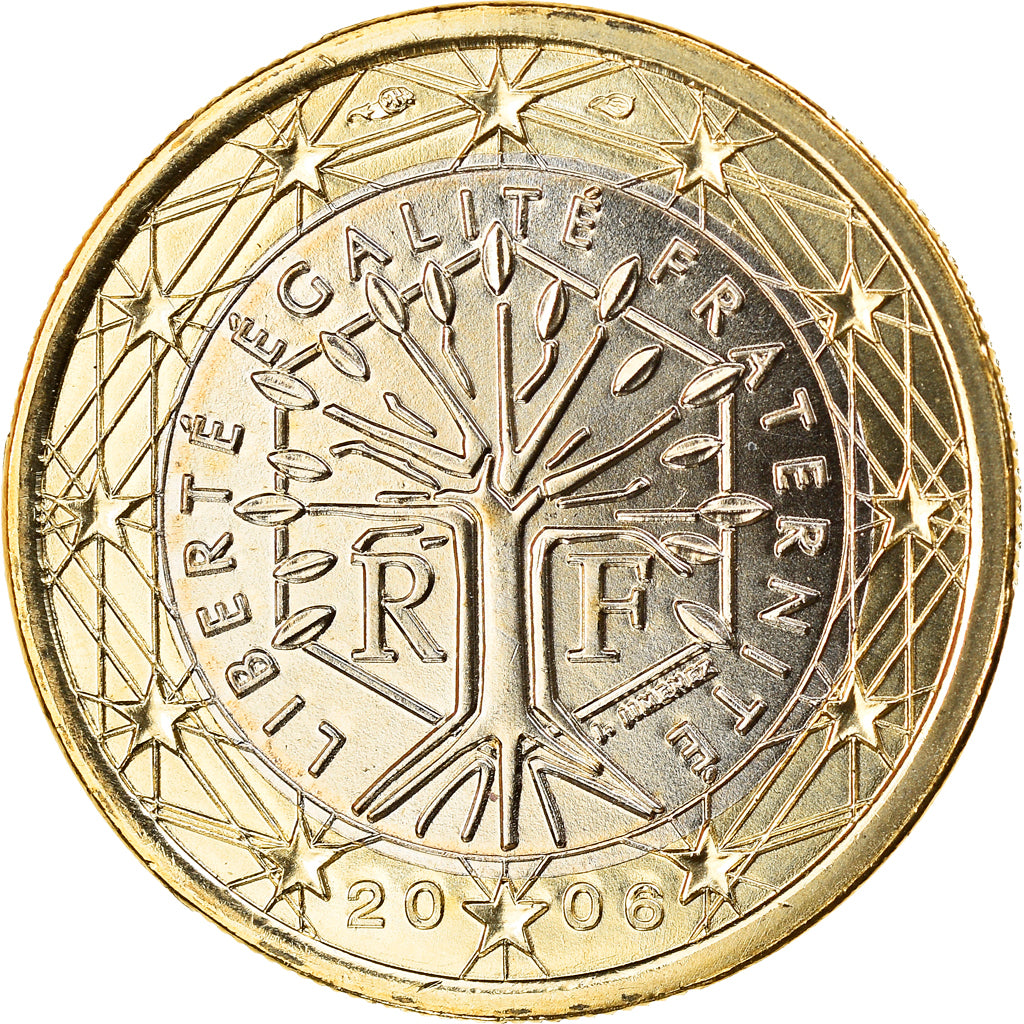 France, Euro, 2006, Paris, FDC, Bi-Metallic, KM:1288