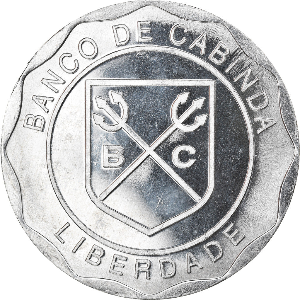 Coin, CABINDA, 1 billion de reais, 2018, MS(63), Aluminum