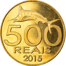 Moneta, CABINDA, 500 reais, 2015, SPL, Ottone