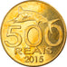 Moneta, CABINDA, 500 reais, 2015, MS(63), Mosiądz