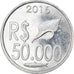 Coin, CABINDA, 50.000 reais, 2016, MS(63), Aluminum