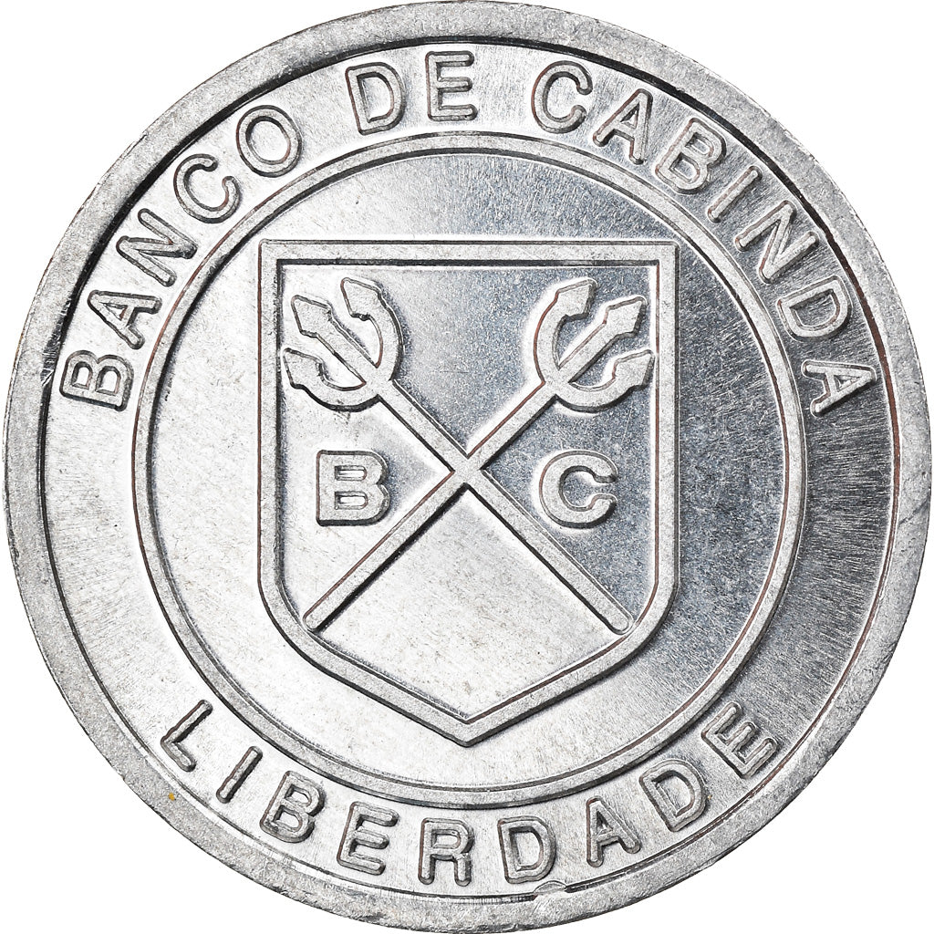 Coin, CABINDA, 50.000 reais, 2016, MS(63), Aluminum