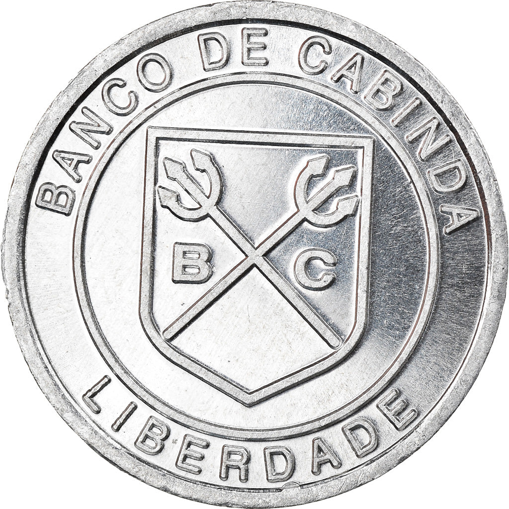Coin, CABINDA, 50.000 reais, 2016, MS(63), Aluminum