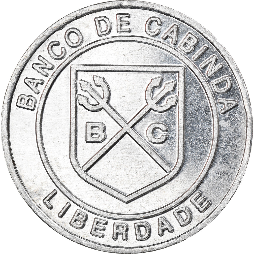 Coin, CABINDA, 10.000 reais, 2016, MS(63), Aluminum