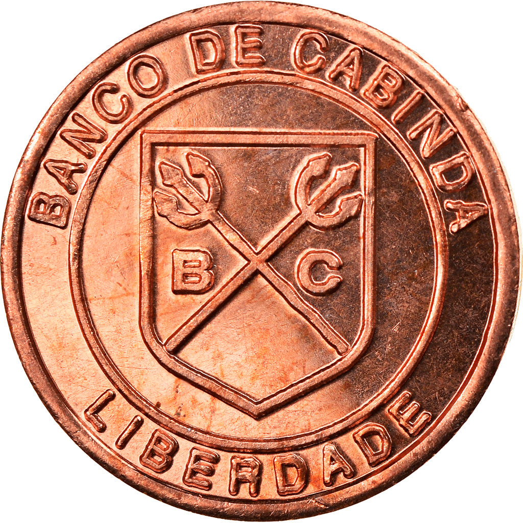 Coin, CABINDA, 100.000 reais, 2016, MS(63), Copper