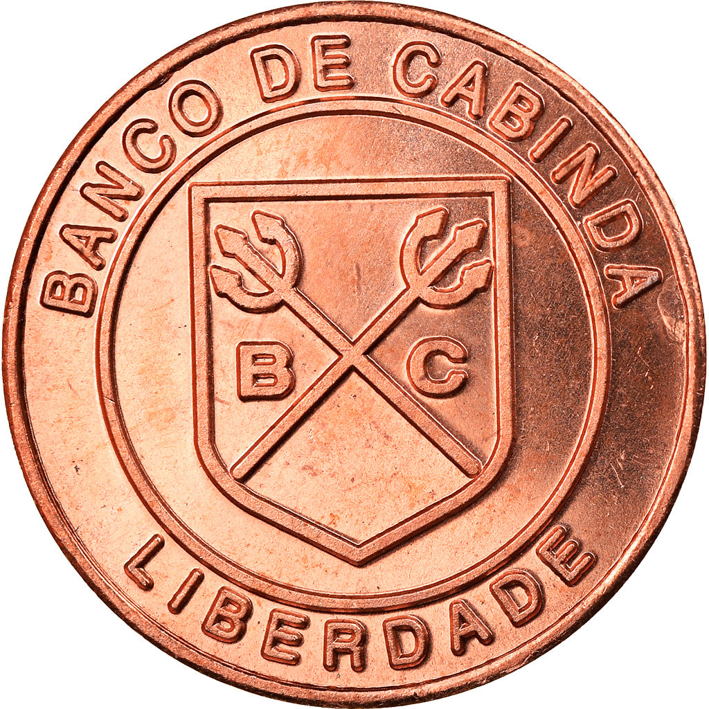 Coin, CABINDA, 500.000 reais, 2016, MS(63), Copper