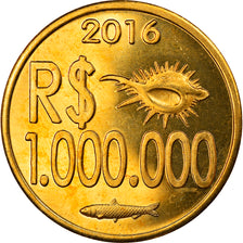 Moneda, CABINDA, 1 million de reais, 2016, SC, Latón