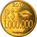 Moneda, CABINDA, 1 million de reais, 2016, SC, Latón