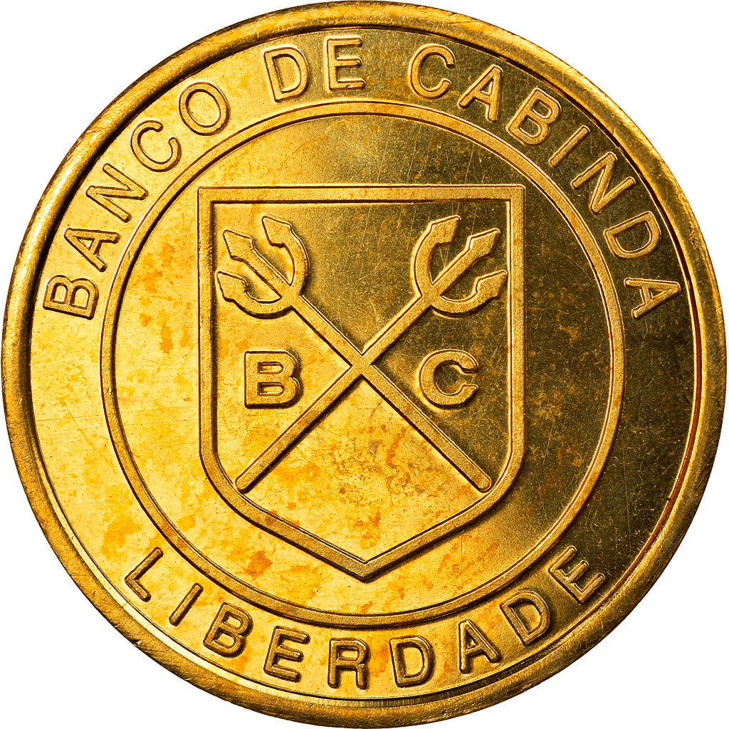 Moneda, CABINDA, 1 million de reais, 2016, SC, Latón