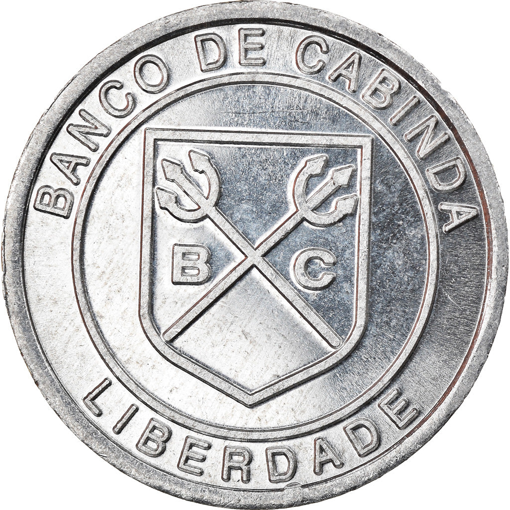 Coin, CABINDA, 50 millions de reais, 2017, MS(63), Aluminum