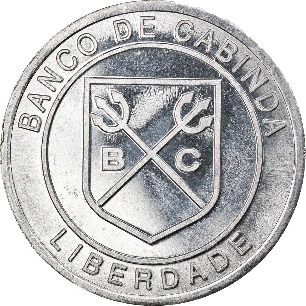 Coin, CABINDA, cinq cents millions de reais, 2017, MS(63), Aluminum