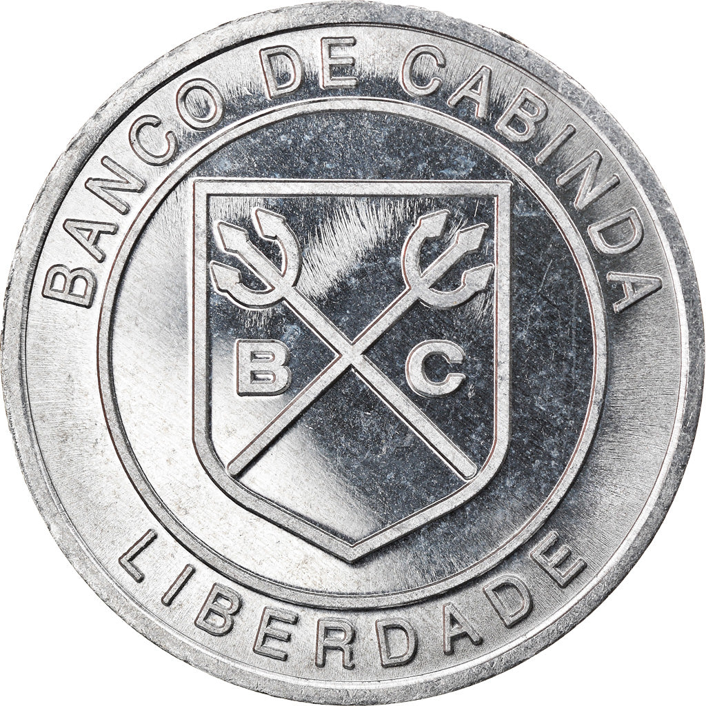 Coin, CABINDA, cinq cents millions de reais, 2017, MS(63), Aluminum