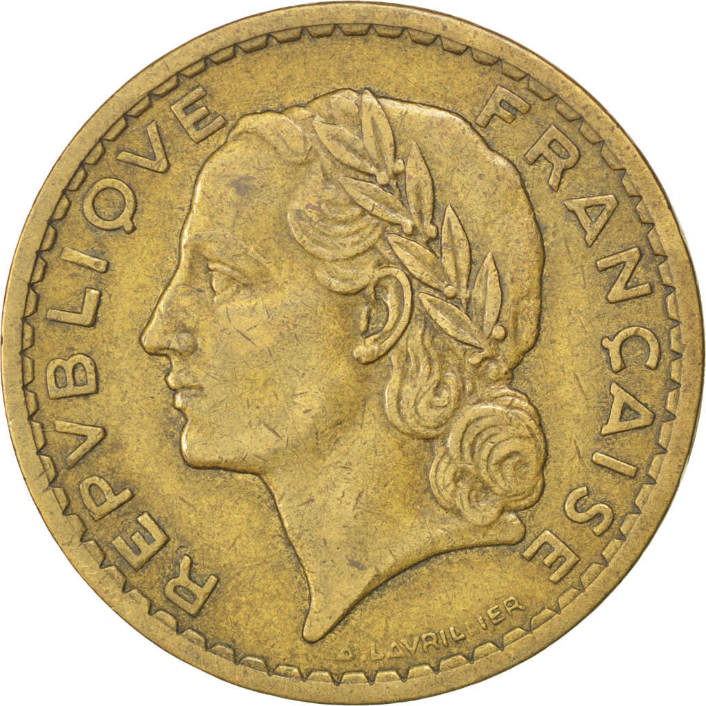 Münze, Frankreich, Lavrillier, 5 Francs, 1946, Castelsarrasin, SS