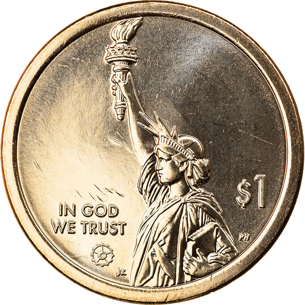 Coin, United States, Septima Clark Innovation, Dollar, 2020, Philadelphia