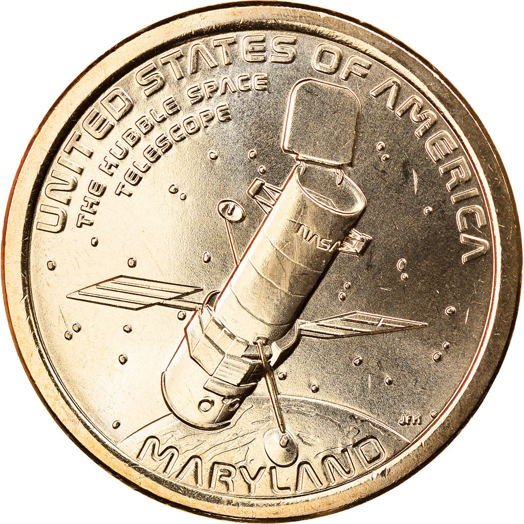 Monnaie, États-Unis, Télescope Hubble Maryland Innovation, Dollar, 2020