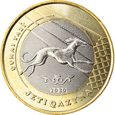 Monnaie, Kazakhstan, QUMAI TAZY, 100 Tenge, 2020, SPL, Bi-Metallic