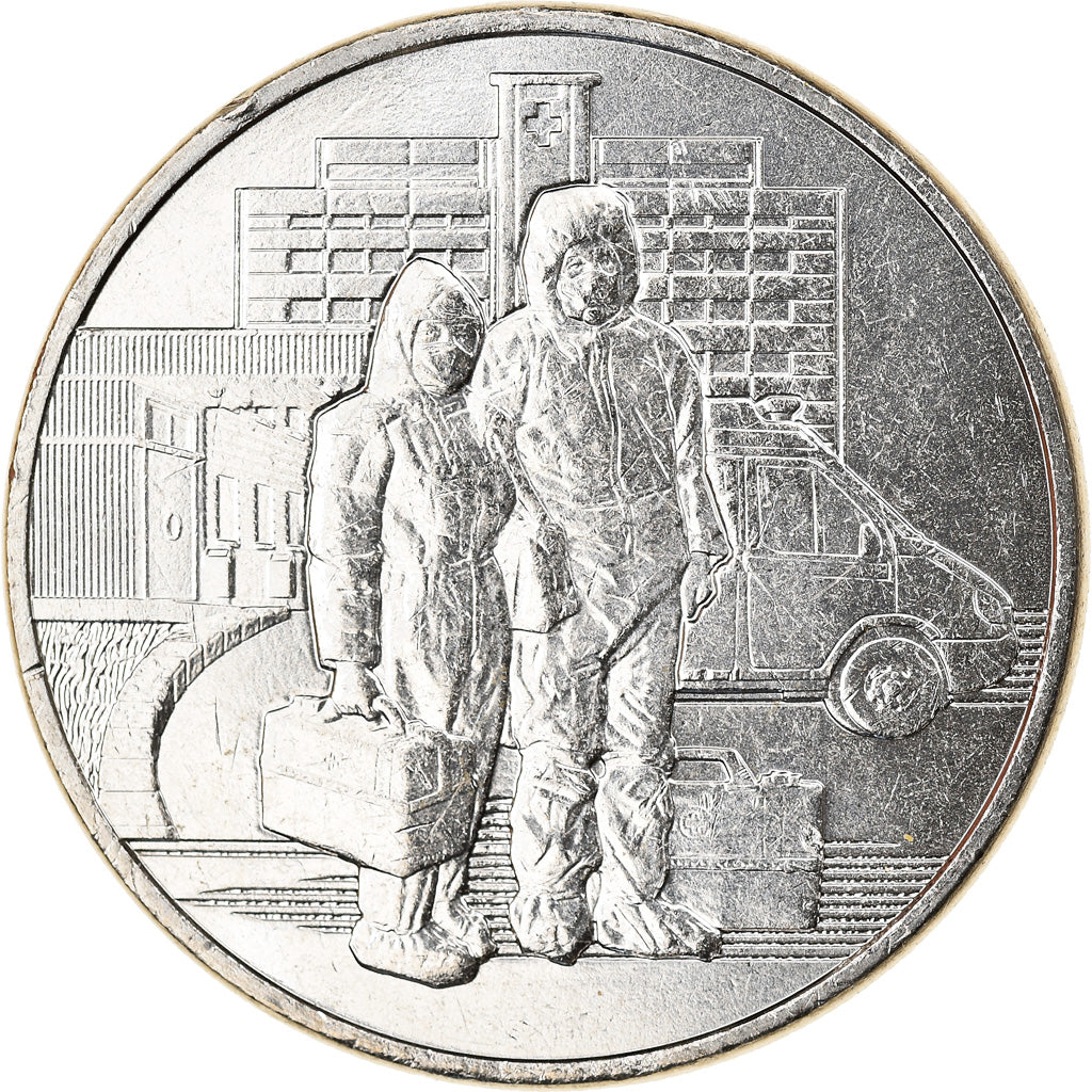 Münze, Russland, Health personnel, 25 Roubles, 2020, UNZ, Cupro-nickel