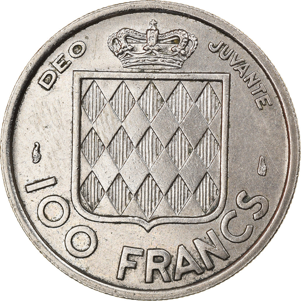 Moneda, Mónaco, Rainier III, 100 Francs, Cent, 1956, MBC, Cobre - níquel