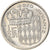 Moneda, Mónaco, Rainier III, 1/2 Franc, 1974, MBC, Níquel, KM:145, Gadoury:MC