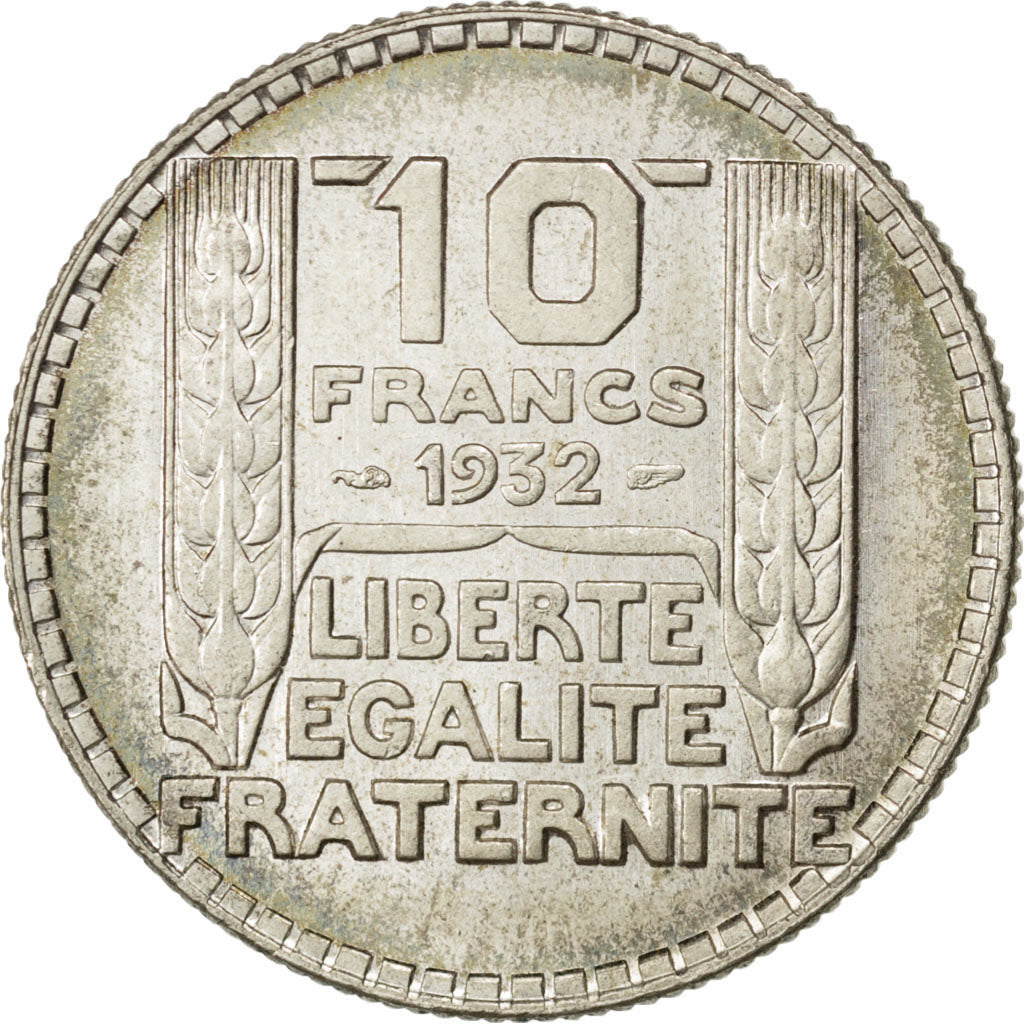Coin, France, Turin, 10 Francs, 1932, MS(63), Silver, KM:878, Gadoury:801