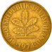 Moneda, ALEMANIA - REPÚBLICA FEDERAL, 5 Pfennig, 1974, Stuttgart, MBC, Latón