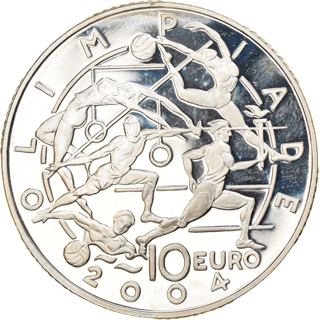 Moneta, San Marino, 10 Euro, 2003, Rome, MS(65-70), Srebro, KM:454